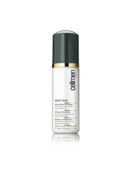 Shaving and purifying foam - Cellmen Wash n' Shave Cellcosmet