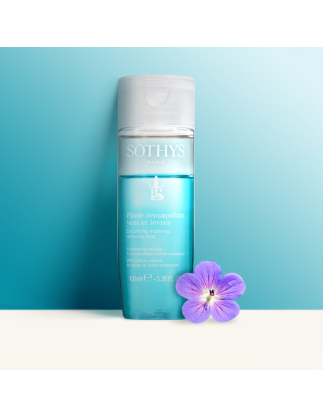 Sothys eyes and lips makeup remover fluid