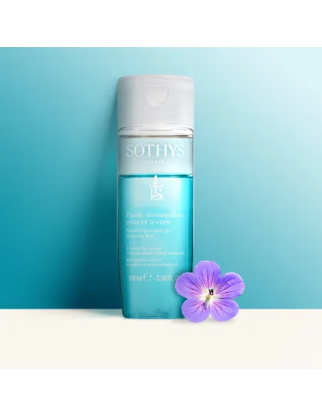Sothys eyes and lips makeup remover fluid